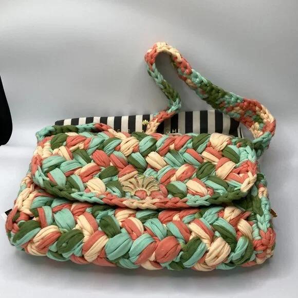 NWT Lele Sadoughi Braided Lyle Bag - Picture 7 of 7